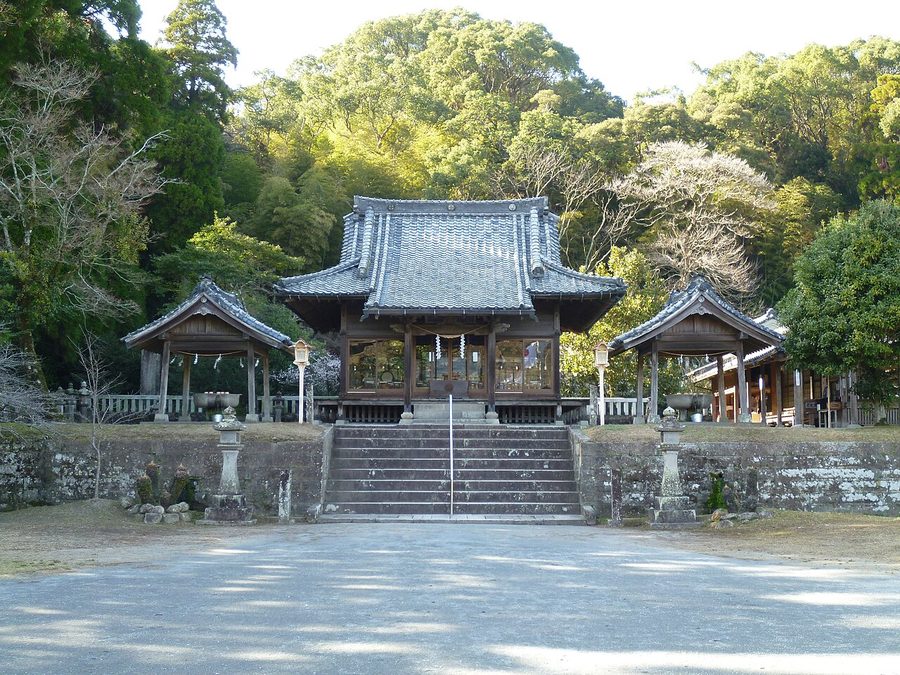 竹田神社の社殿