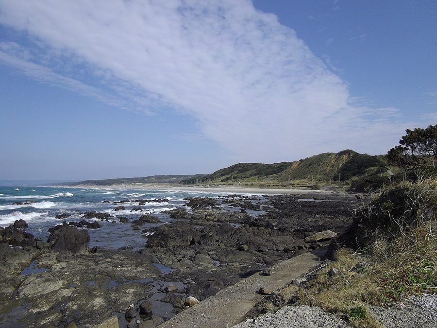 永浜海岸の全景