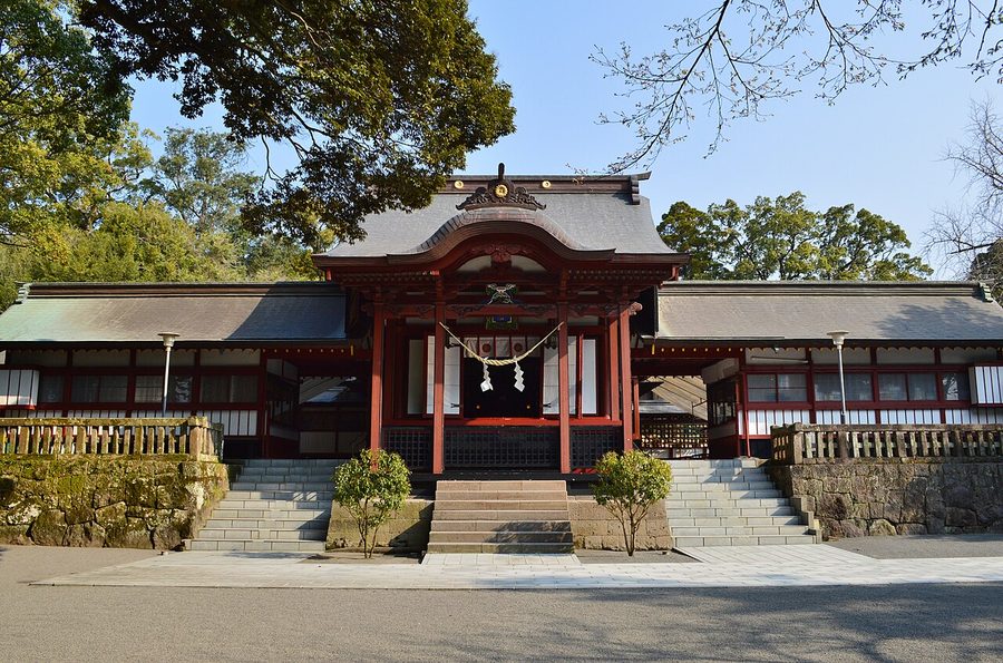 鹿児島神宮の勅使殿