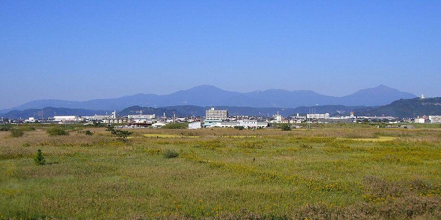 霧島山とシラス台地、国分平野