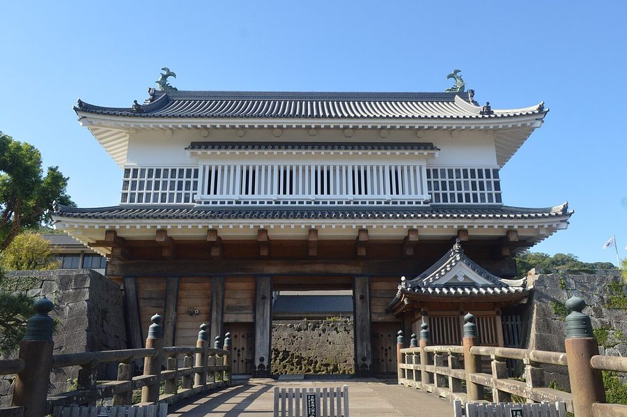 鹿児島城の御楼門